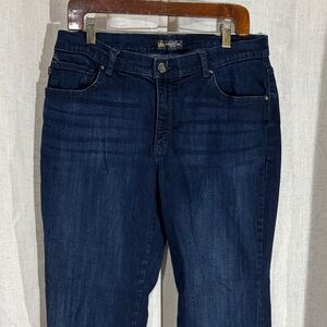 Lee Women's Deep Indigo Straight Leg Jeans